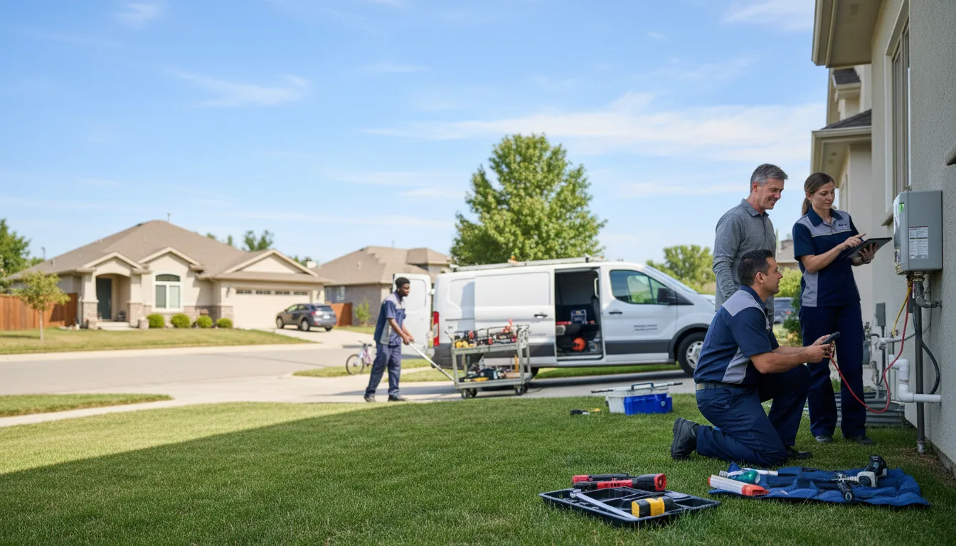 Tankless water heater service in Stevens, PA
